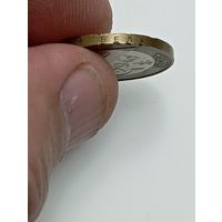 Беларусь 2 рубля 2009 года . Брак .
