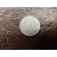 1 злотый Польша.