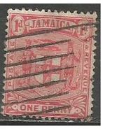 Ямайка. Национальный герб. 1904г. Mi#34.