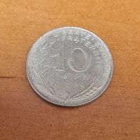 10 сантим Франция 1972