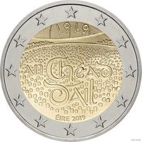 2 евро 2019 Ирландия Дойл Эрен UNC из ролла