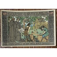 Нотгельд 50 пфеннигов 1921 год. Ордруф,. Веймарская республика