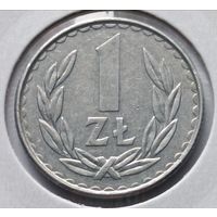 Польша. 1 злотый 1987 года. (*)