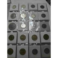 Набор квотеров США (штаты) все + 3 парка, плюс долларовики серия Сакагавея и другие 69 монет