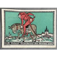 Нотгельд 1 марка 1921 год. Кнайтлинген,. Веймарская республика