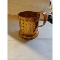 Подстаканник СССР. Старт с 2-х рублей. Смотрите другие лоты, много интересного.