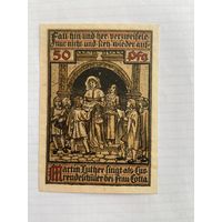 Нотгельд 50 пфеннигов. Эйленах. Веймарская республика - 04 (2)
