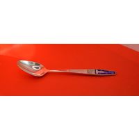 Ложка чайная "Петропавловская крепость" (2), Ag_875, Ленинград 1971 г, 26.35 гр