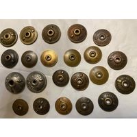 Гайки ,сборный лот тяжелых муторов , 22шт