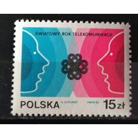 Польша 1983 Международный год телекоммуникаций