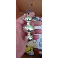 РЕДКАЯ ЁЛОЧНАЯ ИГРУШКА СССР САМОВАР КАТАЛОГ  СОСТОЯНИЕ ! НА  ФОТО . ОРИГИНАЛ  .  Распродажа Коллекции !!! . Экспресс  Аукцион  не с рубля без МПЦ и прочего 3 ДНЯ  .Много лотов в продаже .