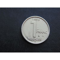 Бельгия 1 франк 1994 г.