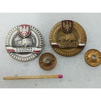 Знаки ПНР. Отличный военный водитель. тяжёлый, винт. цена за 1 шт.