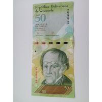 Венесуэла 50 UNC c рубля