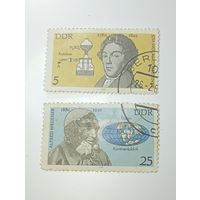 Распродажа коллекции с рубля ! Марки ГДР  .