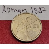 Гибралтар 1 фунт 2019 Игры содружества