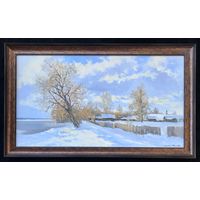 Вырво А.А. "Начало весны", 2020 год Холст, масло. 50/90 см.