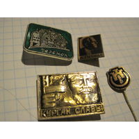 4 значка/3 с рубля!