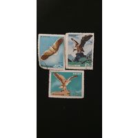 КНДР орлы 3шт