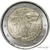 2 евро 2022 Италия 35 лет программы Erasmus UNC из ролла