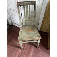 Стул деревянный, фабричный, 50-ые годы, крепкий