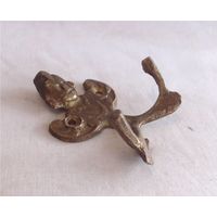 Крюк настенный Вешалка Бронза 11