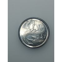 Канада 10 центов  2001 года .