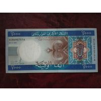 2000 угий Мавритания 2011 г.