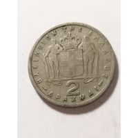 Греция 2 драхмы 1957