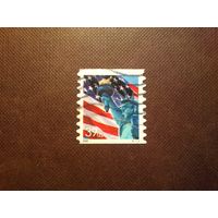 США 2006 г.Флаг и статуя Свободы./26а/