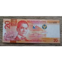 Werty71 Филиппины 20 песо 2022 писо UNC банкнота Филиппинские острова