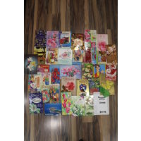 Красивые прикольные открытки-двойные (подписные и есть чистые)