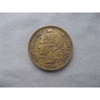 Камерун 2 франка 1924 год Подопечная территория ООН (1924-1948)