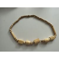 Бусы натуральная кость