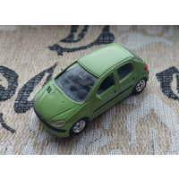 Коллекционная металлическая модель. Peugeot 206 Delivery 1/58. Пежо.