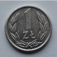 Польша 1 злотый, 1989