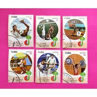 Куба. Спорт. ( 6 марок ) 1982 года. 4-3.