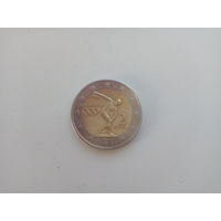 2 евро Греция 2004 год