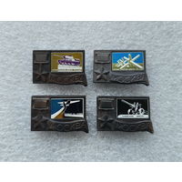 Москва город герой. Рубежи обороны 1941 *Воинам 16 Армии*Киевское, Ленинградское шоссе* (Полный комплект, набор) ситалл