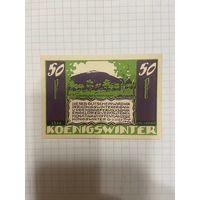Нотгельд 50 пфеннигов Германия Кёнигвинтер-0101-2