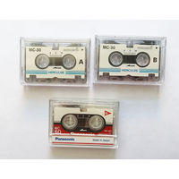 Аудиокассета. Микрокассета. Panasonic. Hercules. 3 шт. #002