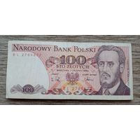 Werty71 Польша 100 злотых 1988 г Банкнота 1 2