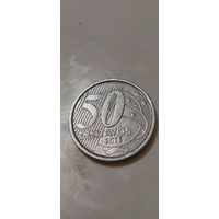 Бразилия 50 сентавос 2013
