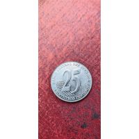 Эквадор 25 сентавос 2000