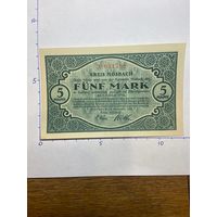 Германия нотгельд 5 марок 1919 г.- Кроссбах - 2001