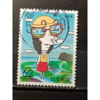 Япония 1991. Турист в солнцезащитных очках