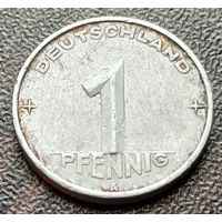 Германия - ГДР 1 пфенниг, 1952    А     ( 1-1-8 )