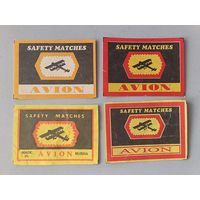 Спичечные этикетки АО Солнце AVION