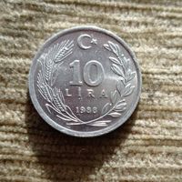 Werty71 Турция 10 лир 1988