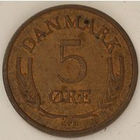 Дания 5 эре 1963 год